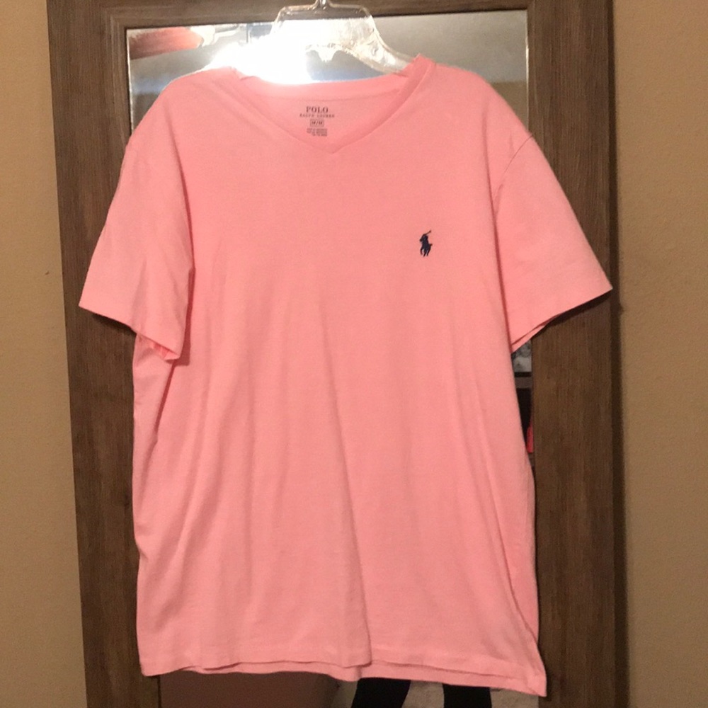 Men’s style Polo, v-neck!